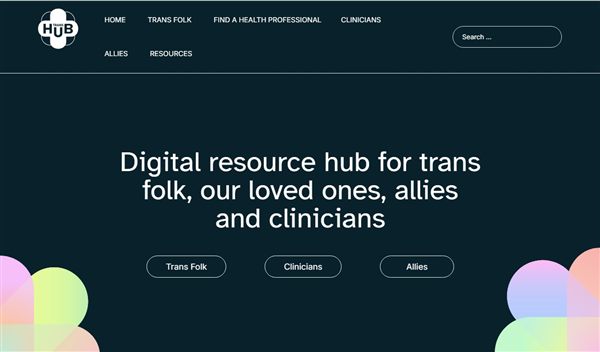 TransHub homepage