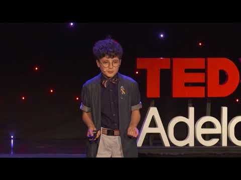 Audrey Mason-Hyde giving a TEDx talk